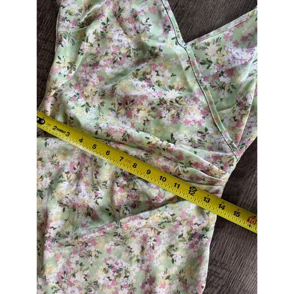 BCBGeneration Women's Strappy Y2K Midi Wrap Dress Whimsical Fairy Feminine Small - Picture 6 of 13